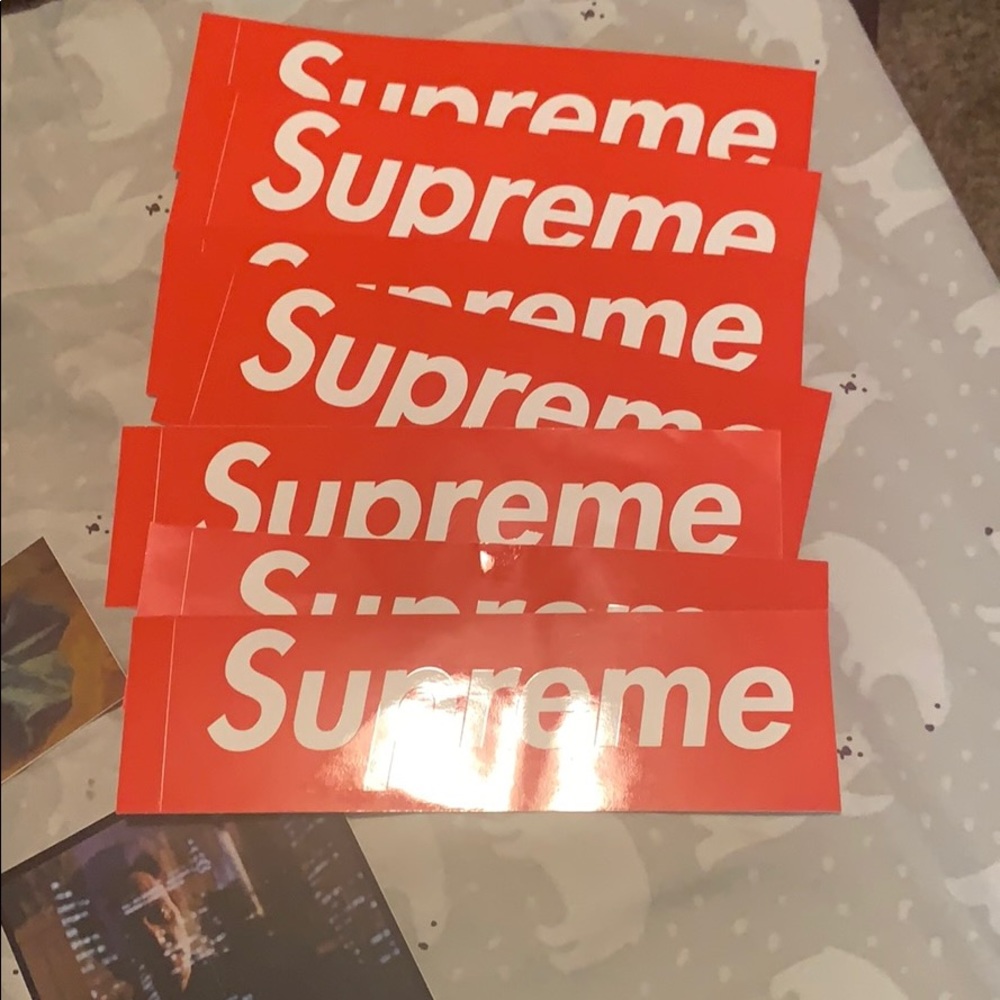 Supreme stickers!!